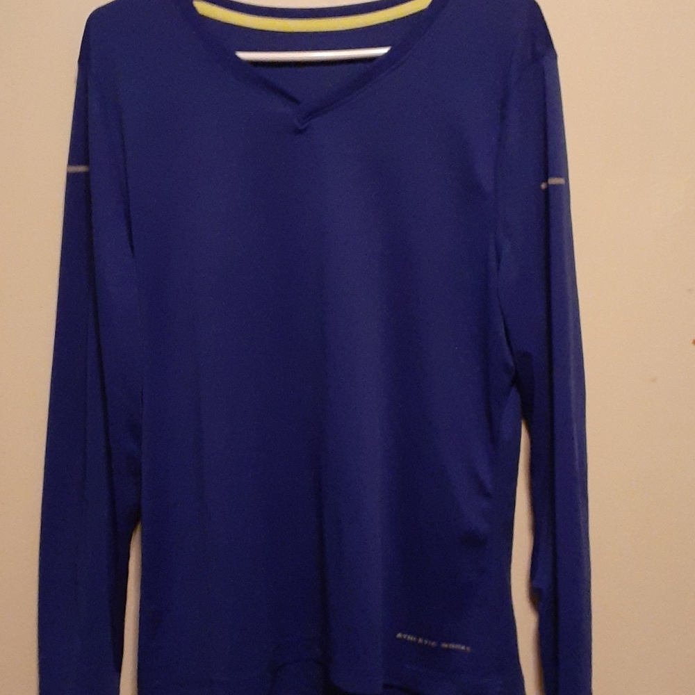 2/20 LongSleeve Workout Top- V-neck & Dry fit